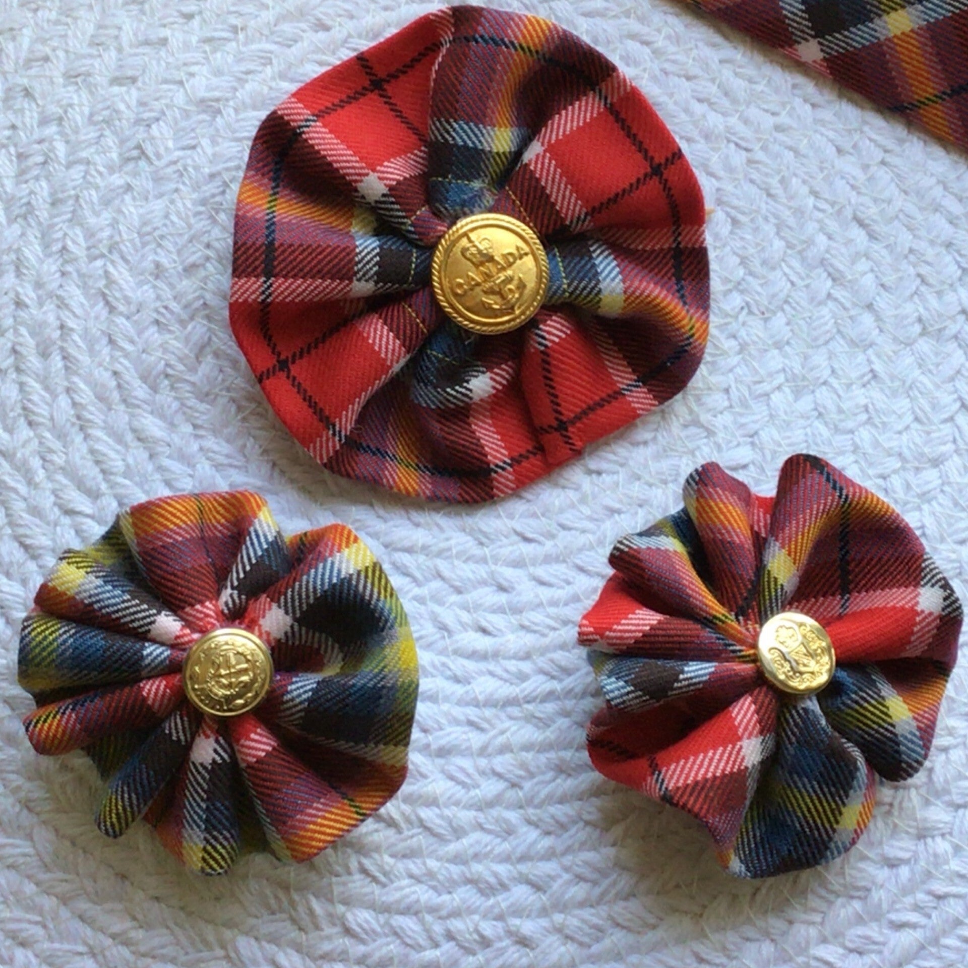 Rosette Ribbon Brooches · How To Make A Ribbon Brooch · Jewelry